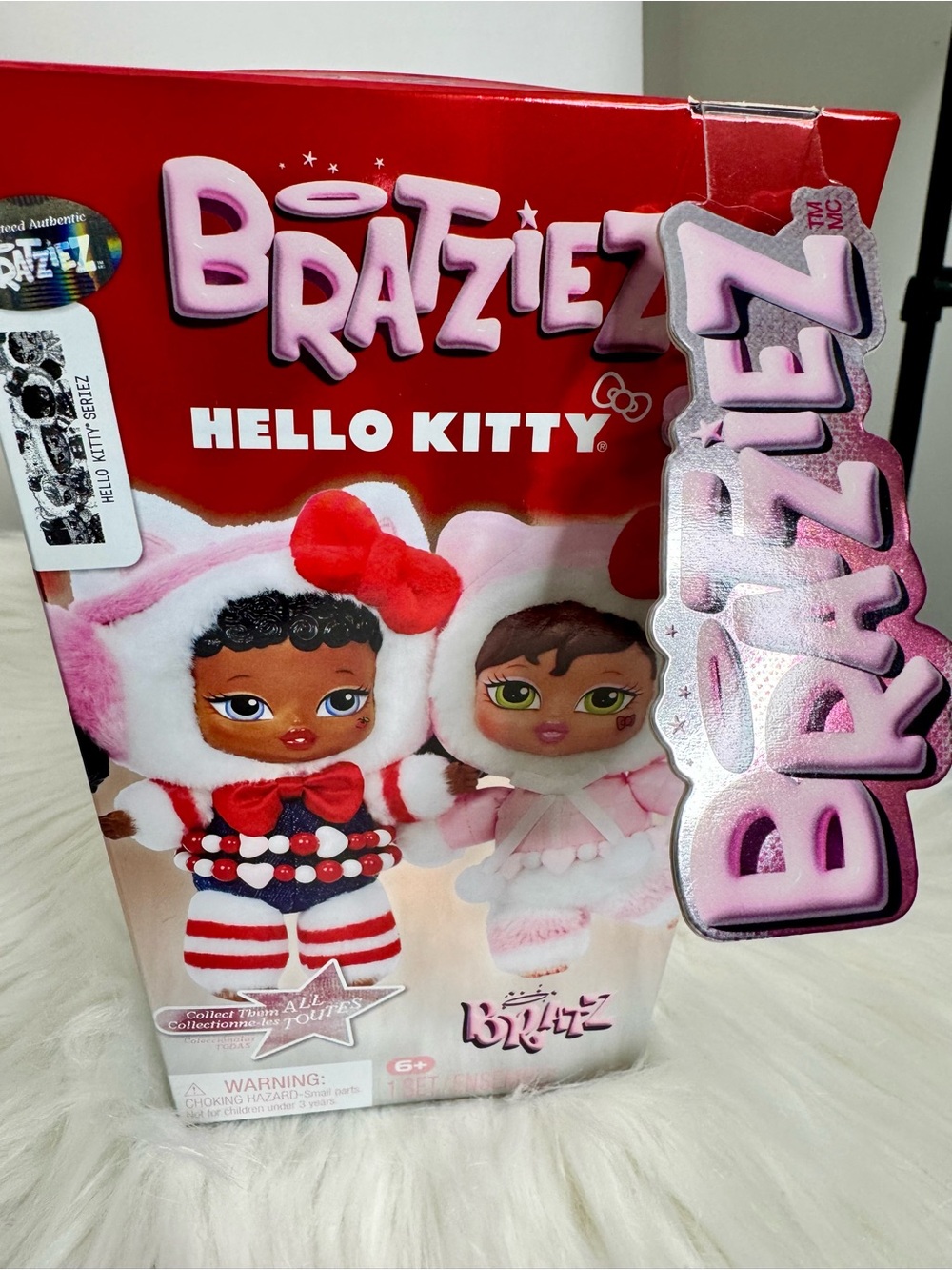 The Bratziez x Hello Kitty blind box surprise plush keychain